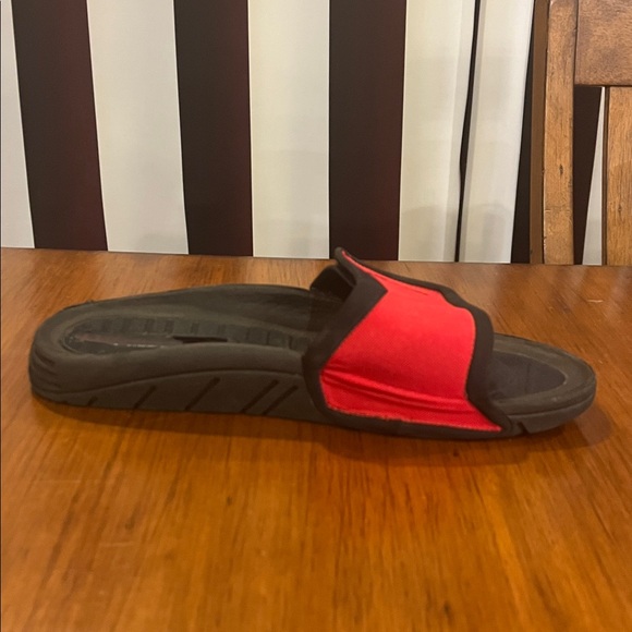 Polo Sport Ralph Lauren Slides Sandals Shoes Vintage red Mens Size 13
